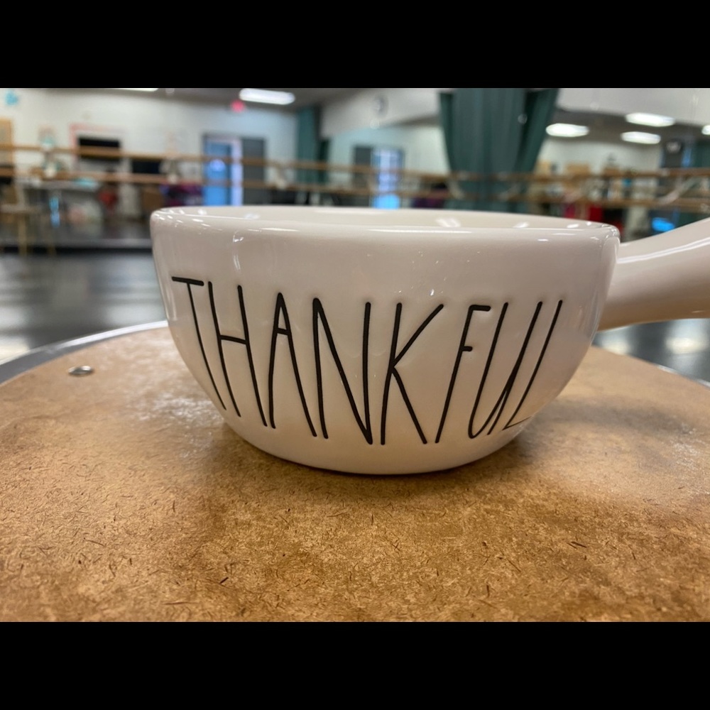 Rae Dunn Soup/Cereal Bowl “THANKFUL”